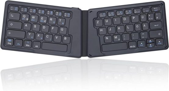 Perixx PERIBOARD-805 Ergo - Faltbare ergonomische Bluetooth-Tastatur