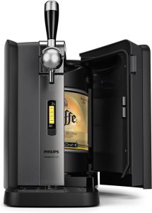 Philips PerfectDraft Bierzapfanlage - Deine Hausbar in Silber/Schwarz (HD3720/25)