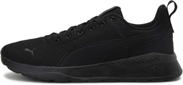 PUMA Unisex Anzarun Lite Sneaker in Puma Black - Sportlicher Komfort in Größe 47 EU