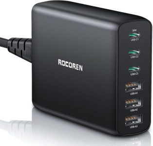 Rocoren USB C Ladegerät Mehrfach 100W - Dein zuverlässiger Ladebegleiter