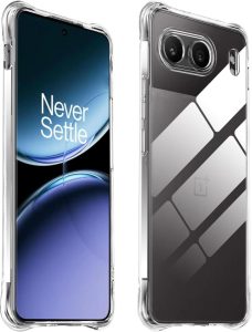 Rojeuinn Ultradünne und Hochtransparente Hülle für Oneplus Nord 4