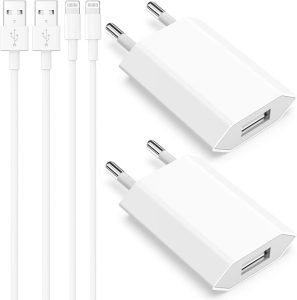 iPhone Ladekabel 4er-Pack von Romalux: Robustes und sicheres Ladegerät für iPhone und iPad