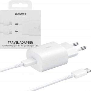 Samsung Schnellladegerät 25 w (Ep-TA800) - Wireless Aufladen in Weiß