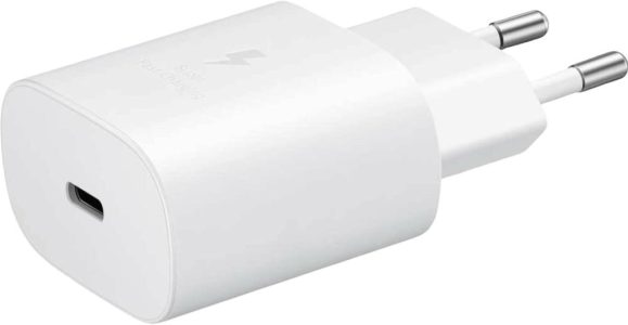 Samsung Schnellladegerät 25W USB-C - Einheitsgröße in Weiß