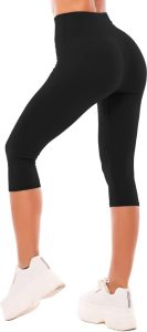 SINOPHANT High Waist Leggings für Damen in Schwarz - Elastisch, Blickdicht und in Großen Größen Verfügbar