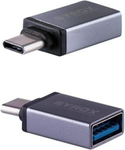 Syrox Type C USB 3.1 zu USB 3.0 Konverter OTG Adapter - Hochgeschwindigkeits-Datentransfer für alle USB-C Geräte