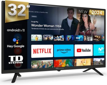 TD Systems 32 Zoll Smart TV mit Google TV und Android 11 - Modell 2024