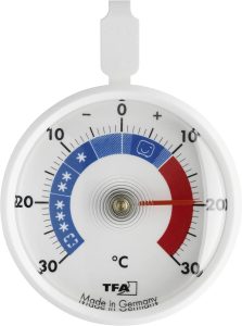 TFA Dostmann Analoges Kühlthermometer - Kompakt und Präzise für Perfekte Kühlkontrolle