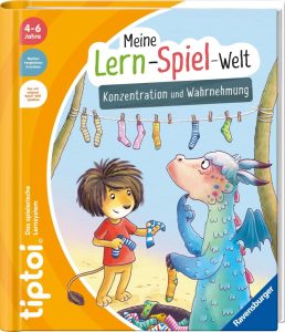 tiptoi® Meine Lern-Spiel-Welt: Konzentration und Wahrnehmung - Spielerisches Lernen für Kinder von 3 bis 5 Jahren