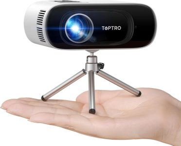 TOPTRO Beamer 15000 Lumen mit Fernbedienung