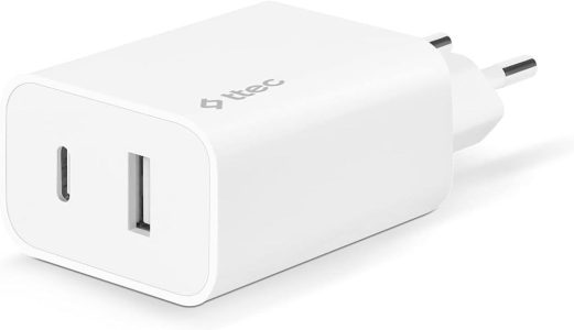 ttec SmartCharger Duo USB-C und USB-A 2.4A Reiseladegerät in Weiß - Ihr zuverlässiger Begleiter auf Reisen