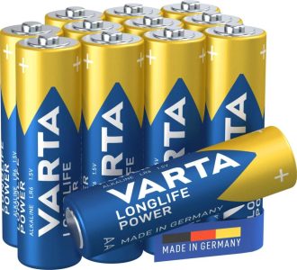 VARTA Batterien AA, 12 Stück, Longlife Power - Deine zuverlässige Energiequelle