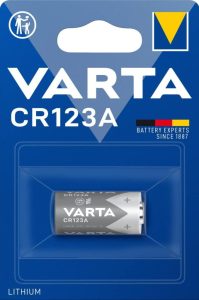 VARTA Batterien CR123A Lithium Rundzelle - Dein Energie-Boost für elektronische Kleingeräte