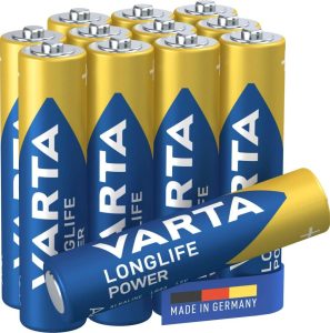 VARTA Longlife Power AAA Batterien - 12 Stück, Alkaline, Made in Germany