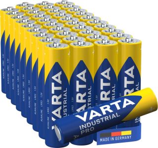 VARTA Batterien AAA, 40 Stück, Industrial Pro, Alkaline Batterie - Langlebig und Auslaufsicher