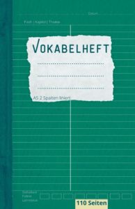 Vokabelheft A5 2 Spalten liniert: Dein perfekter Begleiter für den Schulanfang