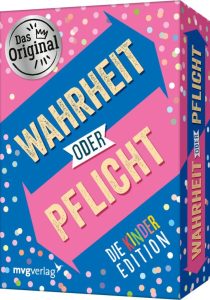 Wahrheit oder Pflicht – Die Kinderedition: Der Klassiker unter den Partyspielen für Kinder ab 10 Jahren