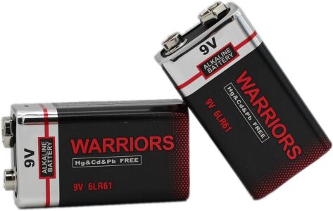 Warriors 2X 9V Blockbatterie: Ultra High Power und Ultra Long Life für deine Geräte