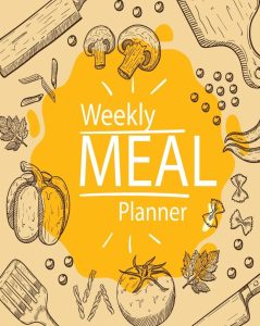 Weekly Meal Planner: Dein 52 Wochen Speiseplaner & Einkaufslisten-Organizer