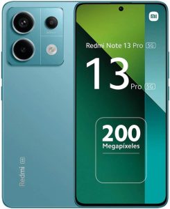 Xiaomi Redmi Note 13 Pro Smartphone 5G, 8 + 256 GB, mit Ultra-Clear 200-MP-Kamera und 67 W Turboaufladung - Blau