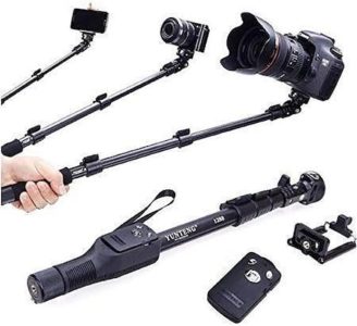 Yunteng 1288 Professional Monopod Selfie Stick mit Bluetooth Controller - Dein perfekter Begleiter für beeindruckende Selfies