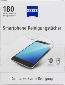 ZEISS Smartphone-Reinigungstücher: Sicher & effektiv für unterwegs und auf Reisen