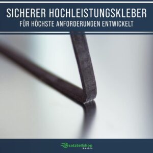 ersatzteilshop basics Dichtungsband 3m für Kochfeld/Ceranfeld - Hochleistungskleber und hitzebeständig