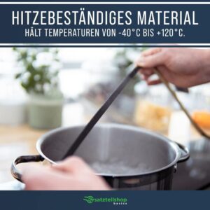 ersatzteilshop basics Dichtungsband 3m für Kochfeld/Ceranfeld - Hochleistungskleber und hitzebeständig