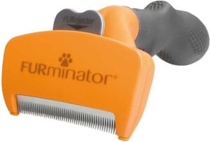 FURminator deShedding-Tool für mittelgroße Hunde mit langem Fell - Verbessertes Design Version 2.0