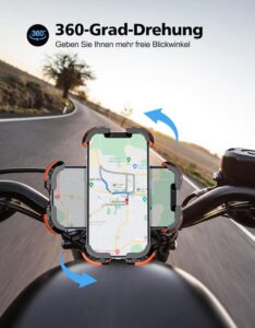 Glangeh Handyhalterung Fahrrad: Sicheres und flexibles Haltesystem für dein Smartphone