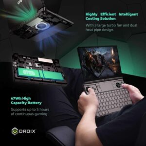 GPD WIN MAX 2 2023 Handheld Gaming PC mit AMD Ryzen 5 7640U und Radeon RX760M