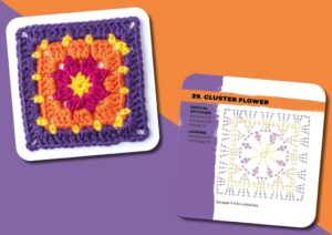 Granny Square Card Deck: 50 Mix and Match Designs - Dein ultimativer Begleiter für kreative Handarbeiten