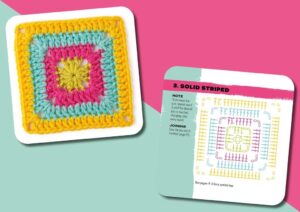 Granny Square Card Deck: 50 Mix and Match Designs - Dein ultimativer Begleiter für kreative Handarbeiten