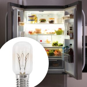 greate. 2x Kühlschranklampe 15W E14 warmweiß - Vielseitige Glühbirne für diverse Anwendungen