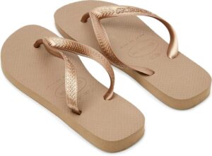 Havaianas Top Tiras Zehentrenner Damen 37/38 EU in Rose Gold - Der perfekte Sommerbegleiter