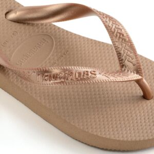 Havaianas Top Tiras Zehentrenner Damen 37/38 EU in Rose Gold - Der perfekte Sommerbegleiter