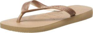 Havaianas Top Tiras Zehentrenner Damen 37/38 EU in Rose Gold - Der perfekte Sommerbegleiter