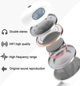 In-Ear-Kopfhörer mit Geräuschunterdrückung und Mikrofon für Android-Geräte und MP3-Player