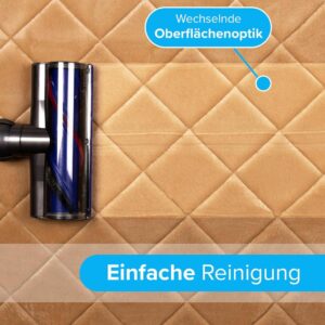 JAWAonline Badezimmerteppich in Beige - Die pflegeleichte Badematte mit Memoryschaum