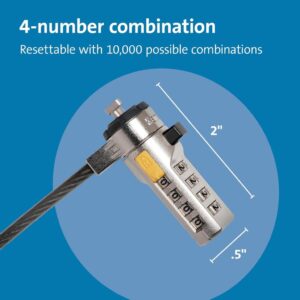 Kensington Laptop Lock schwarz Standard - Sicherheit für deinen Laptop