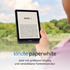 Kindle Paperwhite (16 GB) mit 6,8-Zoll-Display und verstellbarer Farbtemperatur - schwarz