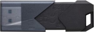 Kingston DataTraveler Exodia Onyx USB-Stick 3.2 DTXON/128GB Gen 1 - Schlank und stoßfest mit beweglicher Kappe in Schwarz