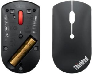 Lenovo ThinkPad Bluetooth Silent Mouse - Geräuschlose und Kabellose Maus für komfortables Arbeiten