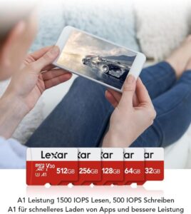 Lexar Micro SD Karte 32GB 2er Pack - Hohe Geschwindigkeit und Zuverlässigkeit für Deine Geräte