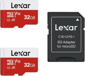 Lexar Micro SD Karte 32GB 2er Pack - Hohe Geschwindigkeit und Zuverlässigkeit für Deine Geräte