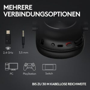 Logitech G PRO X 2 LIGHTSPEED Wireless Gaming Headset - Weiß Premium Edition