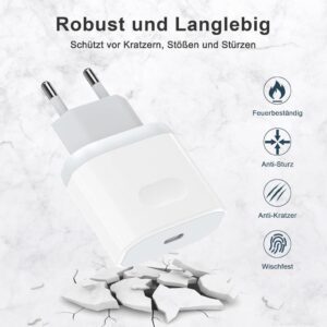 Lynban 20W USB C Netzteil 2-Pack - Leistungsstarkes und tragbares Ladegerät für eine Vielzahl von Geräten