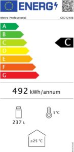 METRO Professional Getränkekühlschrank GSC4240 - Der optimale Kühlschrank für deine Getränke