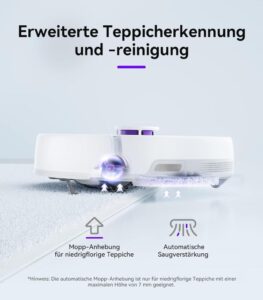 NARWAL Freo Saugroboter mit Wischfunktion und automatischer Dockingstation - Der intelligente Helfer für ein sauberes Zuhause