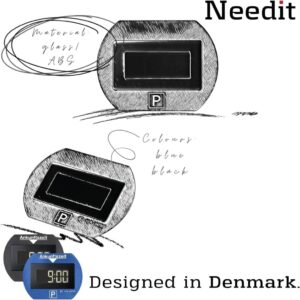 Needit Elektronische Parkscheibe Park Lite - Dein treuer Begleiter für stressfreies Parken